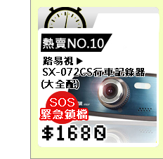 【路易視】SX-072CS Full HD 1080P 行車紀錄器 (大全配)